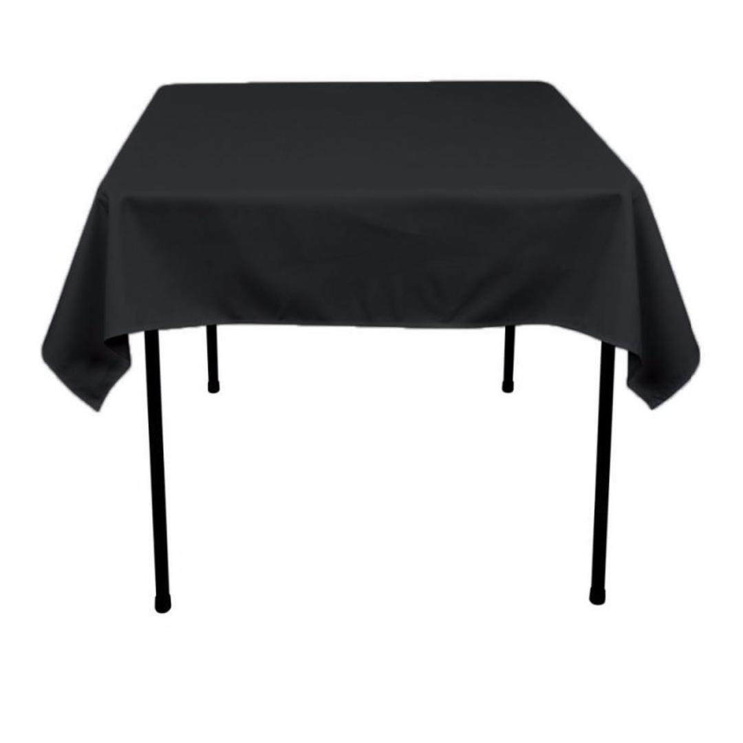 Square Tablecloth Black OR Navy Blue (160 x 160cm) image 0